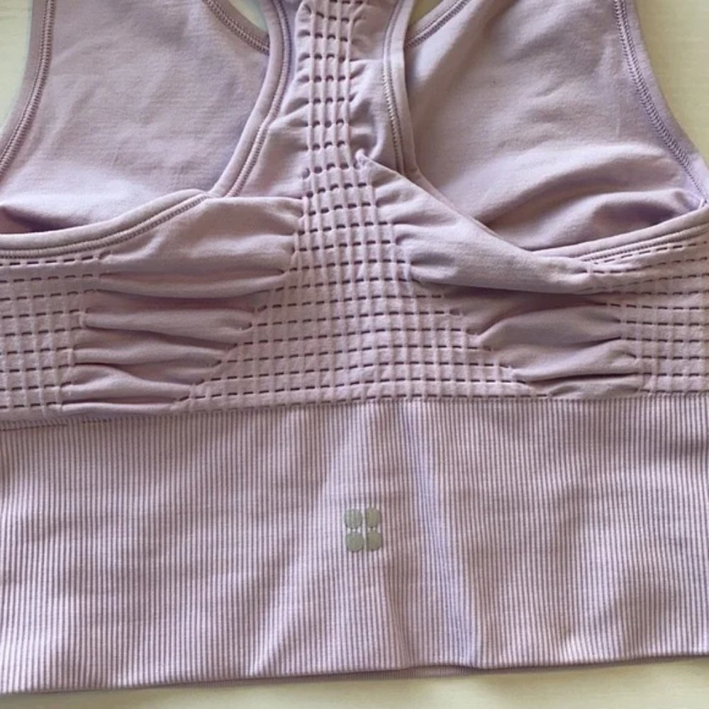 NWT Sweaty Betty London Lavender Racerback Active Sports Bra Top - Picture 9 of 11